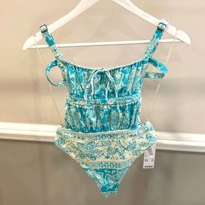 NWT Urban Outfitters Sexy Tribal Print Bodysuit Open Back Size S